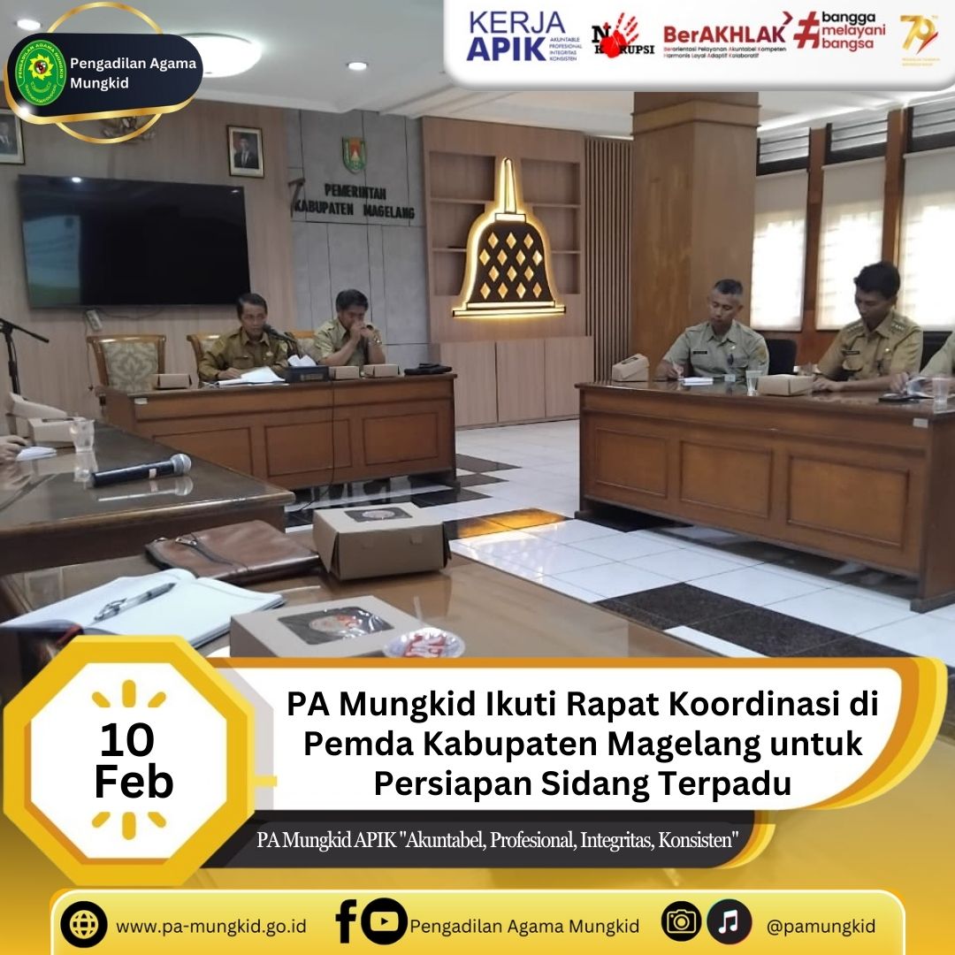 koordinasi sidang terpadu