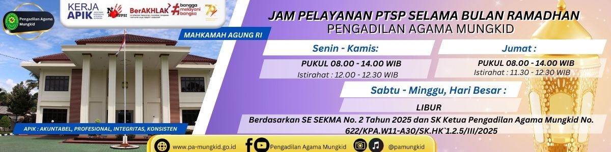 banner web JAM PELAYANAN PTSP SELAMA BULAN RAMADHAN