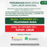 PENGUMUNAN 1 oktober 1