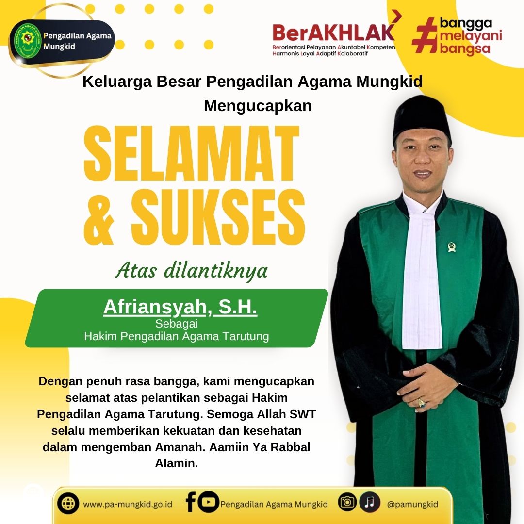 Selamat afriansyah