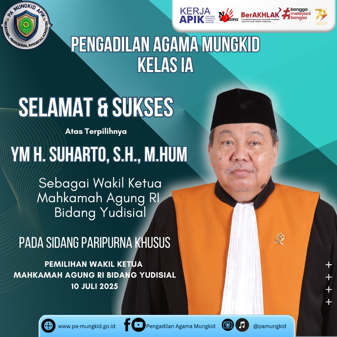 suharto waka yudisial