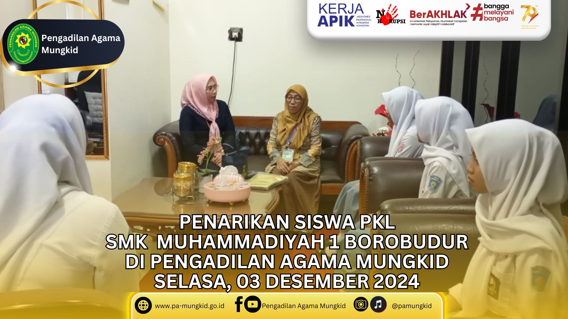 penarikan PKL SMK Muhi borobudur 2