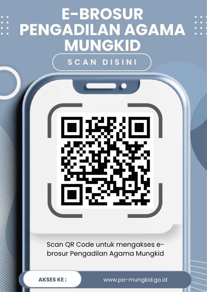 Framed qr code E BROSUR